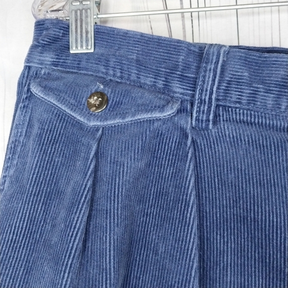 Polo Ralph Lauren Vintage 90's Men's Blue Corduroy Pants - Picture 6 of 16